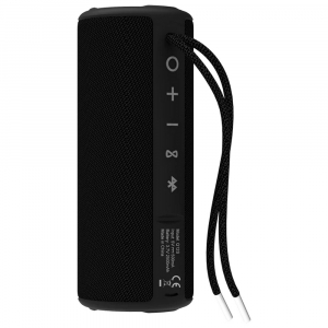 Portable Speaker X-music Flip Q12S, Black, waterproof IP66, TWS, 2500mAh, 15W, AUX, Type-C