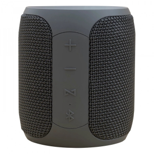 Portable Speaker X-music Mini Q08S, Grey, waterproof IP67, TWS, 2500mAh, 16W, AUX, Type-C