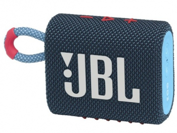 Portable Speakers JBL GO 3, Blue/Pink