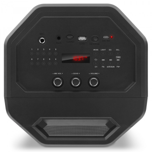 Speakers SVEN "PS-650" 50w, Black, Bluetooth, microSD, FM, AUX, USB, LED, power:8000mA, USB, DC5V