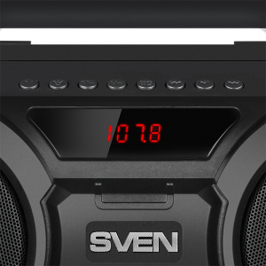 Speakers SVEN "PS-415" 12w, Black, Bluetooth, Karaoke, microSD, FM, AUX, USB, power:1500mA, DC5V