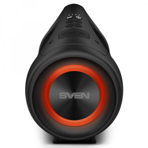 Speakers SVEN "PS-370" 40W, Waterproof (IPx5), TWS, Bluetooth, FM, USB, microSD, 2x3600mA*h