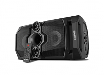 Speakers SVEN "PS-655" 50w, Black, TWS, Bluetooth, FM, USB, microSD, LED-display, RC, 2x4400mA*h