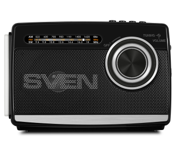 Speakers SVEN Tuner "SRP-535", 3W, FM/AM/SW, USB, microSD, flashlight, battery