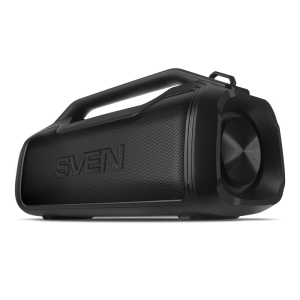 Speakers SVEN "PS-390", 50W, Waterproof (IPx5), TWS, Bluetooth, microSD, 3600mA*h, Black