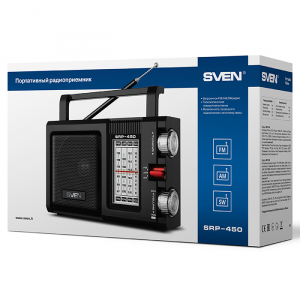 Speakers SVEN Tuner "SRP-450"  3w, FM