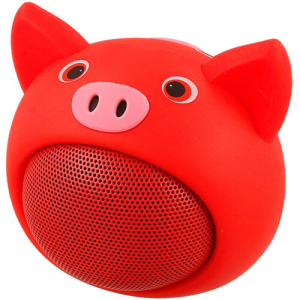 Forever Bluetooth Speaker, Animal Pig Rose, ABS-100