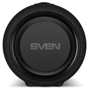 Speakers SVEN "PS-340" 24W, Waterproof (IPx6), TWS, Bluetooth, FM, USB, 3600mA*h, Black