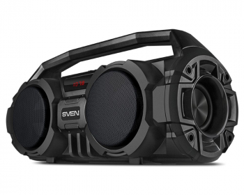 Speakers SVEN "PS-415" 12w, Black, Bluetooth, Karaoke, microSD, FM, AUX, USB, power:1500mA, DC5V