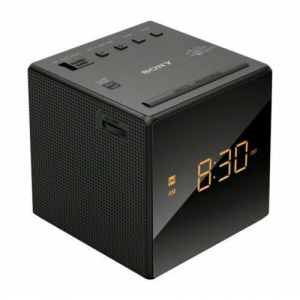 SONY ICF-C1, Black, Clock Radio, AM/FM