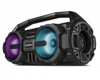 Speakers SVEN "PS-415" 12w, Black, Bluetooth, Karaoke, microSD, FM, AUX, USB, power:1500mA, DC5V