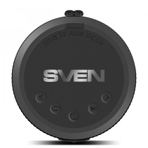 Speakers SVEN "PS-210" 12w(2*6), Black, Bluetooth, TWS, IPx6,microSD,FM,AUX, USB, Mic,1500mA