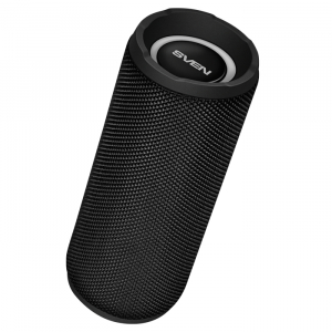 Speakers SVEN "PS-160", Black, 12W, TWS, Bluetooth, FM, USB, microSD, 1200mA*h