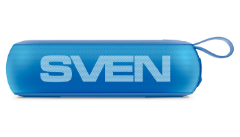 Speakers SVEN "PS- 75" Blue, Bluetooth, FM, USB, microSD, 6w, Li-ion 1200mAh, Mic, DC 5 V