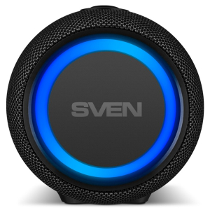 Speakers SVEN "PS-340" 24W, Waterproof (IPx6), TWS, Bluetooth, FM, USB, 3600mA*h, Black