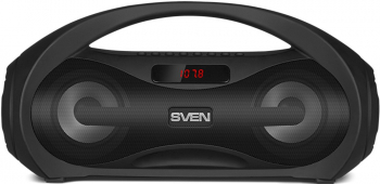 Speakers SVEN "PS-425" 12w, Black, Bluetooth, Karaoke, microSD, FM, AUX, USB, power:1500mA, DC5V