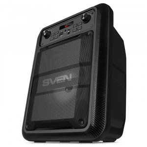 Speakers SVEN "PS-400" 12W, TWS, Bluetooth, FM, USB, microSD, LED-display, 1200mA*h