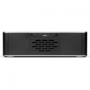 Speakers SVEN "PS-190" 10w, Black-Silver, Bluetooth, microSD, FM, AUX, Mic, 2000mA, clock