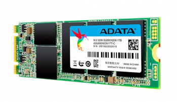 .M.2 SATA SSD  256GB ADATA Ultimate SU800 [80mm, R/W:560/520MB/s, 80K IOPS, SM2258, 3D TLC]