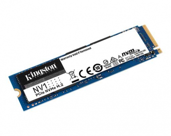 .M.2 NVMe SSD    250GB  Kingston  NV1 [PCIe 3.0 x4, R/W:2100/1100MB/s, 60TBW, 3D-NAND TLC]