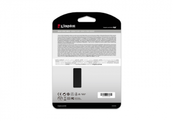 2.5" SATA SSD  256GB  Kingston KC600 [R/W:550/500MB/s, 90K/80K IOPS, SM2259, 3D NAND TLC] 