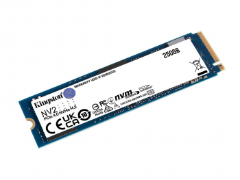 .M.2 NVMe SSD    250GB  Kingston  NV2 [PCIe 4.0 x4, R/W:3000/1300MB/s, 80TBW, 3D-NAND QLC]