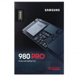 .M.2 NVMe SSD    250GB Samsung  980 [PCIe 3.0 x4, R/W:2900/1300MB/s, 230/320K IOPS, Pablo, TLC]