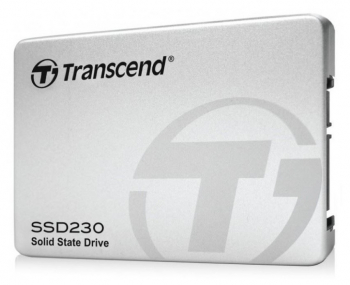 2.5" SATA SSD  512GB   Transcend "SSD230" [R/W:560/520MB/s, 85/85K IOPS, SM2258, 3D NAND TLC]