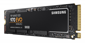 .M.2 NVMe SSD  500GB  Samsung  970 EVO  [PCIe 3.0 x4, R/W:3400/2300MB/s, 370/450K IOPS, Phx, TLC]