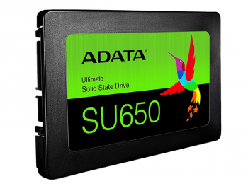 2.5" SATA SSD  480GB   ADATA Ultimate SU650 [R/W:520/450MB/s, 40K/75K IOPS, MK/SMI, 3D-NAND TLC]