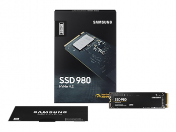 .M.2 NVMe SSD    250GB Samsung  980 [PCIe 3.0 x4, R/W:2900/1300MB/s, 230/320K IOPS, Pablo, TLC]