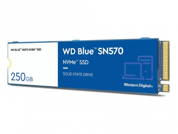 .M.2 NVMe SSD    250GB WD  Blue SN570 [PCIe 3.0 x4, R/W:3300/1200MB/s, 190/210K IOPS, TLC BiCS5]