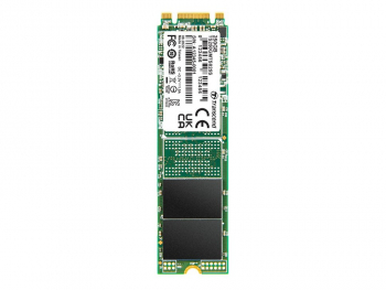 .M.2 SATA SSD  250GB Transcend "TS250GMTS825S" [80mm, R/W:500/330MB/s, 40K/75K IOPS, 90 TBW, 3DTLC]
