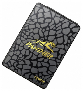 2.5" SATA SSD    120GB   Apacer "AS340" Panther [R/W:550/520MB/s, 97/30K IOPS, S11, BiCS], Retail