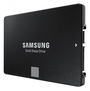 2.5" SATA SSD 1.0TB Samsung  860 EVO "MZ-76E1T0BW" [R/W:550/520MB/s, 98K IOPS, MJX, V-NAND 3bit MLC]
