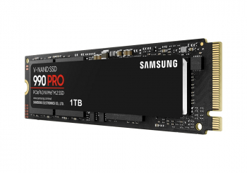 .M.2 NVMe SSD 1.0TB Samsung 990 PRO [PCIe 4.0 x4, R/W:7450/6900MB/s, 1200K/1550K IOPS, 600TB, 3DTLC]