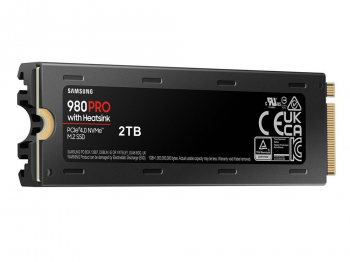 .M.2 NVMe SSD 2.0TB Samsung 980 PRO w/ Heatsink [PCIe 4.0 x4, R/W:7000/5100MB/s, PC&PS5® Compatible]