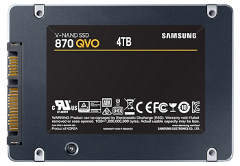 2.5" SATA SSD 8.0TB Samsung  870  QVO "MZ-77Q8T0BW" [R/W:560/530MB/s, 98/88K IOPS, MJX, 4bit MLC]