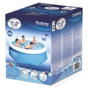 Swimming Pool Bestway Fast Set 57265 / 244 x 66 cm