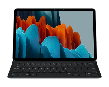Book Cover Keyboard Slim Tab S7 / S8 Black.