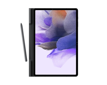 Book Cover Tab S7+ / S7 FE (T730), Black