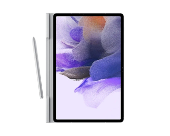 Book Cover Tab S7+ / S7 FE (T730), Light Gray
