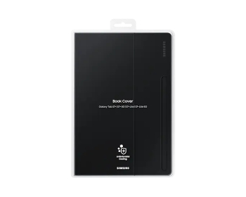 Book Cover Tab S7+ / S7 FE (T730), Black
