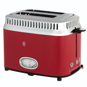 Russell Hobbs 21680-56/RH Retro Red 2 Slice Toaster   