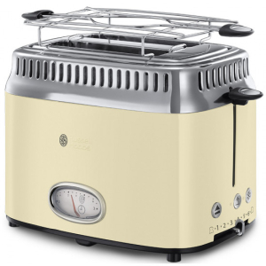 Russell Hobbs 21682-56/RH Retro Cream 2 Slice Toaster 