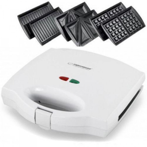 Sandwich Maker Esperanza PORTABELLA EKT006W White