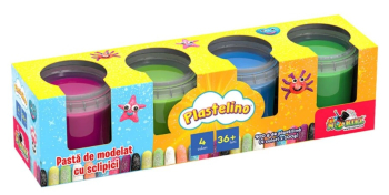 Plastelino - Pasta de modelat cu sclipici