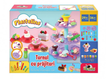 Plastelino Turnul de prajiturele