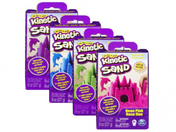 Kinetic Sand Neon Sand 8oz Asst 6033332