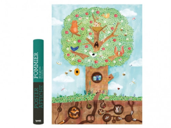 Londji Poster Pommier (30x40cm)